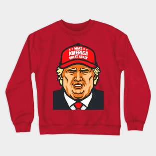 Make America Great Again Trump Crewneck Sweatshirt